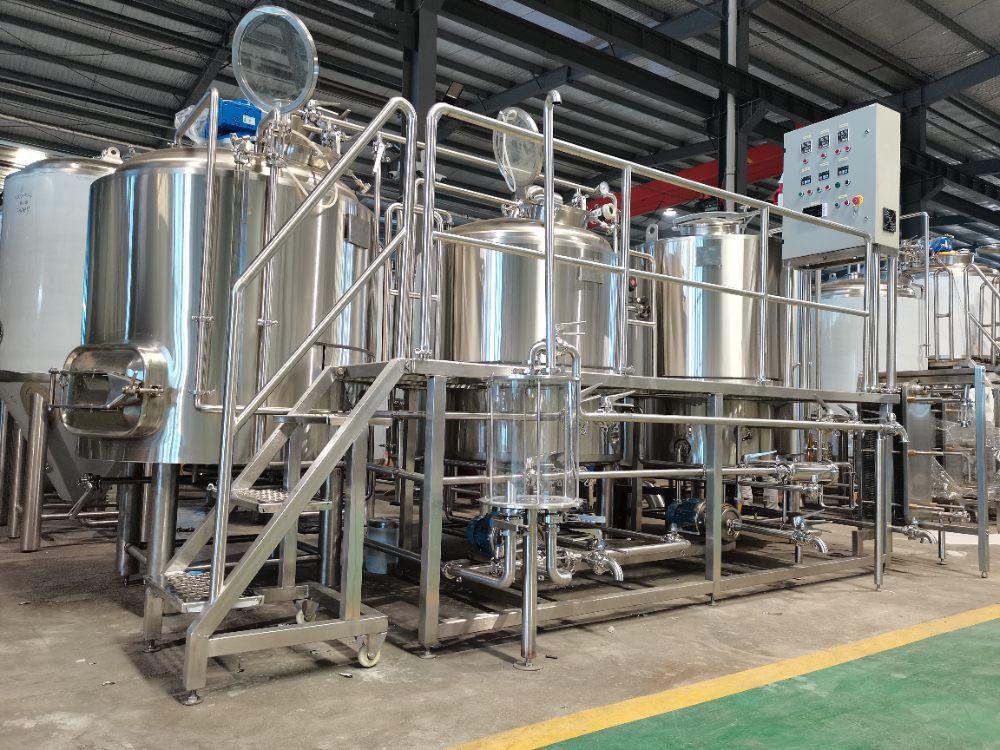 <b>Built brewery with Tiantai 800lts brewhouse system</b>